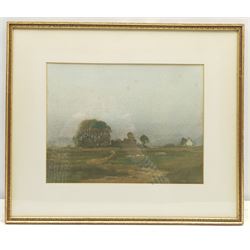 Harold Whaley (Isle of Man 1896-1976): 'Low Hill Baildon', watercolour signed, titled and dated 1916 verso 25cm x 33cm