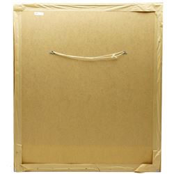 Anthony Ratcliffe (British 1954-): 'Bempton' East Riding, woodblock print in colours signed titled dated '89 and numbered 7/10 in pencil 74cm x 61cm