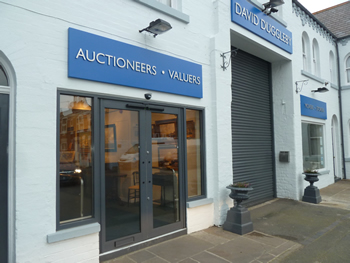 Opening Times at David Dugglebys, auctioneers and valuers of fine art.